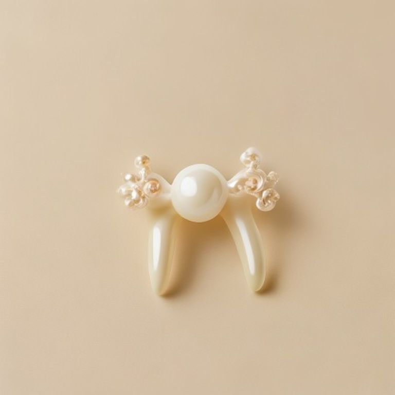 Mini Baroque Pearl Claw Clip
