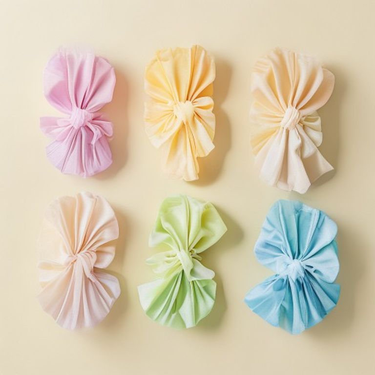 Silk Scrunchie Pastel 6-Pack